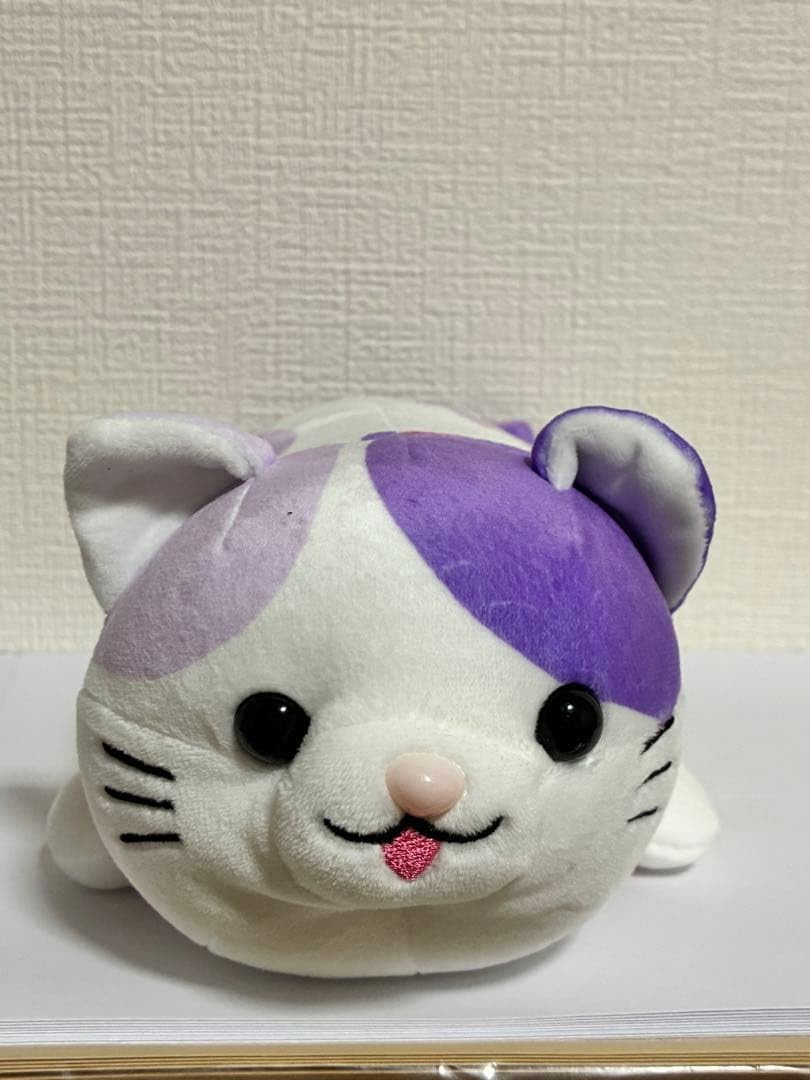 Amazon.co.jp: あしかがフラワーパーク限定 藤色(パープル)猫